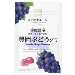 ニッポンエール 兵庫県産 豊岡ぶどうグミ 40g