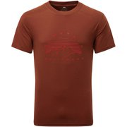 ヘッドポイント エクル ティー HEADPOINT EKUR TEE 413710 F26 Fired Brick Lサイズ [アウトドア カットソー メンズ]