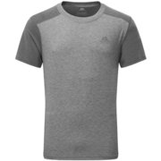 ヘッドポイント ブロック ティー HEADPOINT BLOCK TEE 413711 M95 Marl Grey/Frint Grey Lサイズ [アウトドア カットソー メンズ]