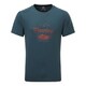 ヘッドポイント・スクリプト・ティー HEADPOINT SCRIPT TEE 413713 M11 Majolica Blue XLサイズ [アウトドア カットソー メンズ]