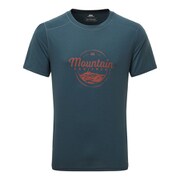 ヘッドポイント・スクリプト・ティー HEADPOINT SCRIPT TEE 413713 M11 Majolica Blue XLサイズ [アウトドア カットソー メンズ]