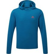 グレース フーデッド トップ GLACE HOODED TOP 413716 M18 ミコノスブルー Lサイズ [アウトドア パーカー メンズ]