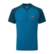 ナバ・SS・ジップ・ティー NAVA SS ZIP T 411953 M18 Mykonos Blue XLサイズ [アウトドア カットソー メンズ]