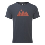 マウンテンサンティー MOUNTAIN SUN TEE 413718 O31 Ombre Blue Lサイズ [アウトドア カットソー メンズ]