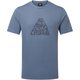 ワード マウンテン ティー WORD MOUNTAIN TEE 413723 B122 ブルーフィン XLサイズ [アウトドア カットソー メンズ]