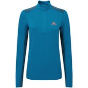 ウィメンズ ナバLSジップティー WOMEN’S NAVA LS ZIP TEE 412928 M06 Mykonos/Majolica Mサイズ [アウトドア カットソー レディース]