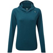 ウィメンズ グレースフーデッドトップ WOMEN’S GLACE HOODED TOP 412749 M11 マジョリカブルー XSサイズ [アウトドア フーディ レディース]