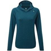 ウィメンズ グレースフーデッドトップ WOMEN’S GLACE HOODED TOP 412749 M11 マジョリカブルー Mサイズ [アウトドア フーディ レディース]