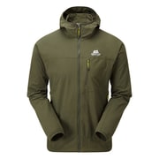 エコー・フーデッド・ジャケット ECHO HOODED JACKET 417178 B42 Broadleaf Mサイズ [ソフトシェルジャケット メンズ]