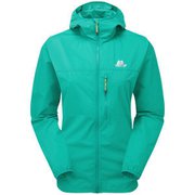 ウィメンズ エアロフォイル フル ジップ ジャケット WOMEN’S AEROFOIL FULL ZIP JACKET 416167 J04 Jade Mサイズ [ソフトシェルジャケット レディース]