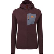 ウィメンズ ルミコフーデッドジャケット WOMEN’S LUMIKO HOODED JACKET 416127 R62 Raisin Sサイズ [アウトドア フリース レディース]