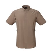 ショートスリーブ ベンチレーションシャツ S/S Ventilation Shirt 011029 G61 Greige Lサイズ [アウトドア シャツ メンズ]