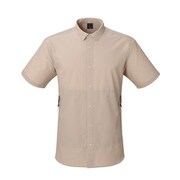 ショートスリーブ ベンチレーションシャツ S/S Ventilation Shirt 011029 S07 Sand Sサイズ [アウトドア シャツ メンズ]
