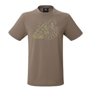 ブリットポップティー オンセン BRITPOP TEE ONSEN 425775 W02 Walnut Lサイズ [アウトドア カットソー メンズ]