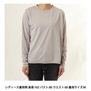 ウィメンズ L/S リブ ティー WOMEN’S L/S RIB TEE 424739 C72 Cloud XSサイズ [アウトドア カットソー レディース]