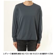ウィメンズ L/S リブ ティー WOMEN’S L/S RIB TEE 424739 D29 Dark Slate Mサイズ [アウトドア カットソー レディース]