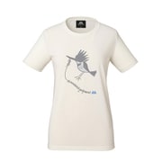 ウィメンズ・ブリットポップ・ティー ヤマセミ WOMEN’S BRITPOP TEE YAMASEMI 424742 W01 White Mサイズ [アウトドア カットソー レディース]