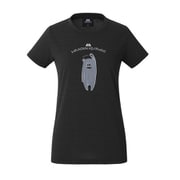 ウィメンズ・ブリットポップ・ティー クマ WOMEN’S BRITPOP TEE KUMA 424743 B02 Black Mサイズ [アウトドア カットソー レディース]