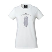 ウィメンズ・ブリットポップ・ティー クマ WOMEN’S BRITPOP TEE KUMA 424743 W01 White Mサイズ [アウトドア カットソー レディース]