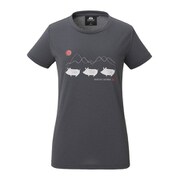 ウィメンズ・ブリットポップ・ティー ウリボウ WOMEN’S BRITPOP TEE URIBOU 424744 D29 ダークスレート XSサイズ [アウトドア カットソー レディース]
