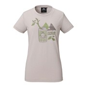 ウィメンズ・ブリットポップ・ティー ムササビ WOMEN’S BRITPOP TEE MUSASABI 424745 C72 Cloud Mサイズ [アウトドア カットソー レディース]