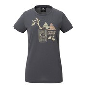 ウィメンズ・ブリットポップ・ティー ムササビ WOMEN’S BRITPOP TEE MUSASABI 424745 D29 Dark Slate XSサイズ [アウトドア カットソー レディース]