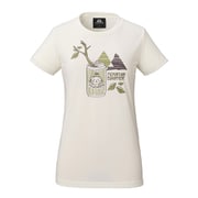 ウィメンズ・ブリットポップ・ティー ムササビ WOMEN’S BRITPOP TEE MUSASABI 424745 W01 White Mサイズ [アウトドア カットソー レディース]