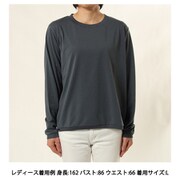 ウィメンズ L/S リブ ティー WOMEN’S L/S RIB TEE 424739 D29 Dark Slate Lサイズ [アウトドア カットソー レディース]