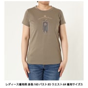 ウィメンズ・ブリットポップ・ティー クマ WOMEN’S BRITPOP TEE KUMA 424743 W02 Walnut Sサイズ [アウトドア カットソー レディース]