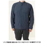 ソフトシェルのバンドCLシャツ 021044 A28 アオニヒ サイズ四（L） [アウトドア シャツ ユニセックス]