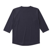 キュプラ混のクォータースリーブTシャツ 021048 K23 消炭色 サイズ三（M） [アウトドア カットソー ユニセックス]