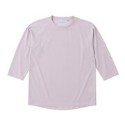 キュプラ混のクォータースリーブTシャツ 021048 H16 灰色 サイズ一（XS） [アウトドア カットソー ユニセックス]