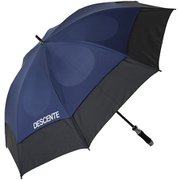 折りたたみ傘 晴雨兼用 エアロストリームアンブレラ 60cm 手開き式 8本骨 UV加工 ネイビーブラック DMAUJX50 (NVBK)