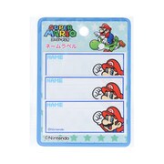 MRN001 スーパーマリオ ネームラベル マリオ [キャラクターグッズ]