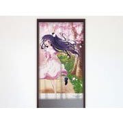 デート・ア・ライブIV のれん 夜刀神十香/桜 [キャラクターグッズ]