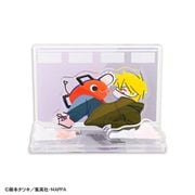 チェンソーマン イラストレーターHERコラボ アクリルジオラマ デンジとポチタ [キャラクターグッズ]