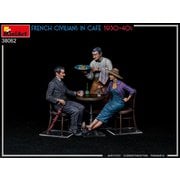 MA38062 1/35 カフェのフランス市民1930-40年代 フィギュア3体入 [1/35スケール プラモデル]