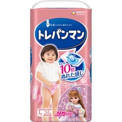 トレパンマン ピンク Lサイズ （9-14kg） 34枚