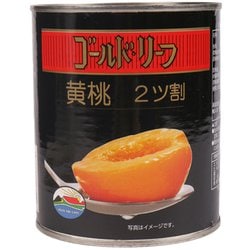 ゴールドリーフ 黄桃 825g
