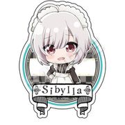 スパイ教室 ダイカットステッカー ジビア [キャラクターグッズ]