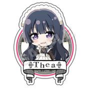 スパイ教室 ダイカットステッカー ティア [キャラクターグッズ]