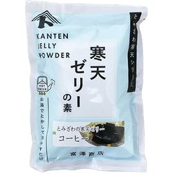 富澤寒天 ゼリーの素（コーヒー） 125g×2