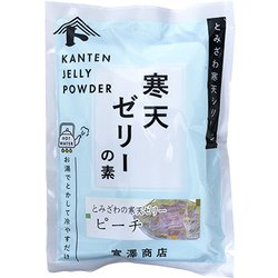 富澤寒天 ゼリーの素（ピーチ） 125g×2