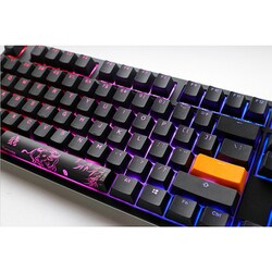 Ducky One 2 RGB TKL 80% キーボード茶軸 美品 Ducky One 2 RGB メカニカルキーボード US配列 TKL(80