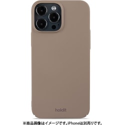 15839 [Slim Case iPhone 13 Pro MAX用 ハードケース Mocha Brown]