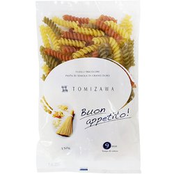 TOMIZAWAパスタ フジッリ・トリコローレ 150g