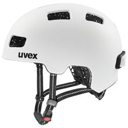 サイクルヘルメット UVEX city 4 ホワイトスカイフォールマット 58-61 安全規格 CEマーク
