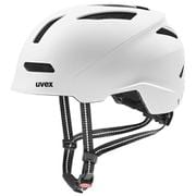 サイクルヘルメット UVEX urban planet ホワイトマット 54-58 安全規格 CEマーク