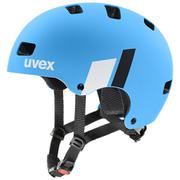 ~幼児・キッズ用自転車ヘルメット UVEX kid 3 cc ブルー ホワイトマット 51-55 安全規格 CEマーク