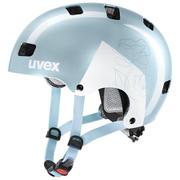 幼児~小学生・ジュニア用自転車ヘルメット UVEX kid 3 クラウド ホワイト 55-58 安全規格 CEマーク